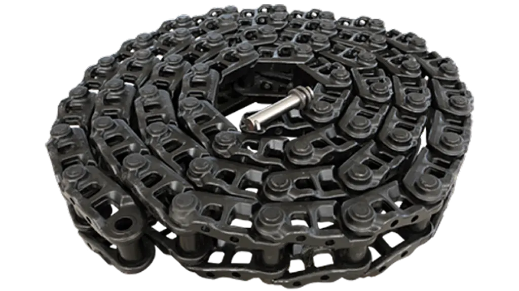 Excavator track line