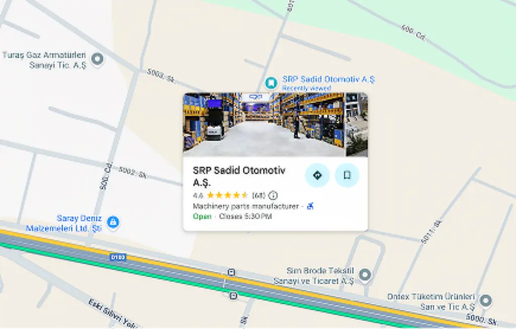 Headquarter Istanbul Map