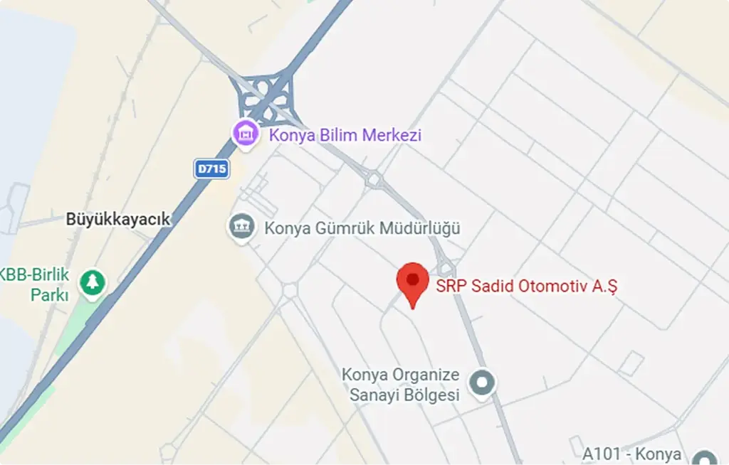 Factory Konya Map