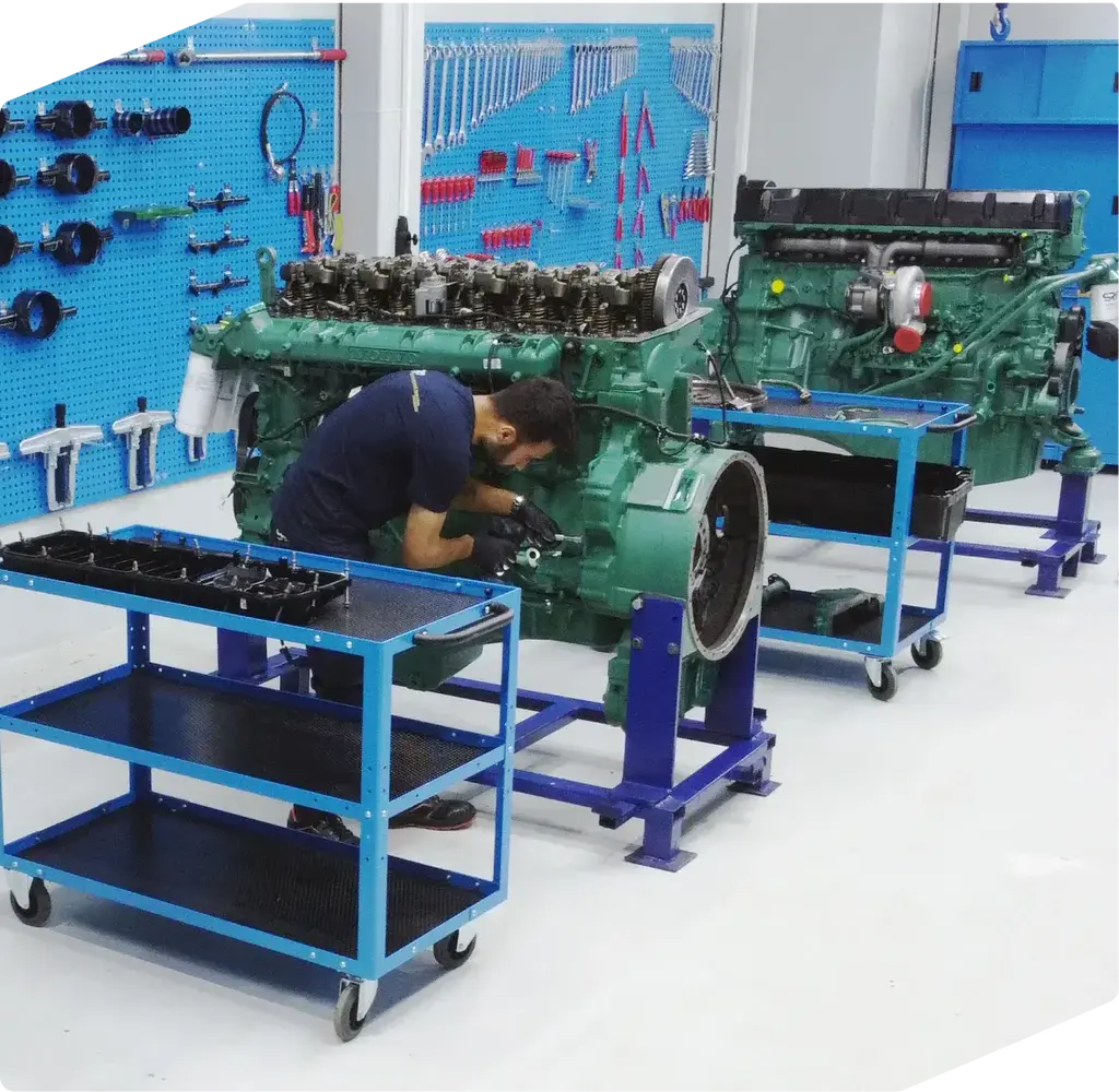 Remanufacturing Penta Engine